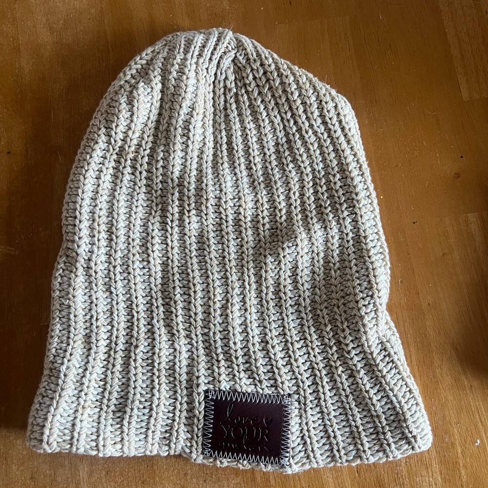 Love Your Melon Beanie in Cream